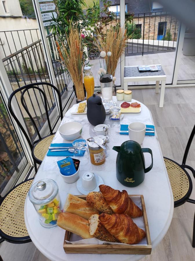 Les Chambres D'Hotes Du Port De Loguivy De La Mer 플루바즐라넥 외부 사진